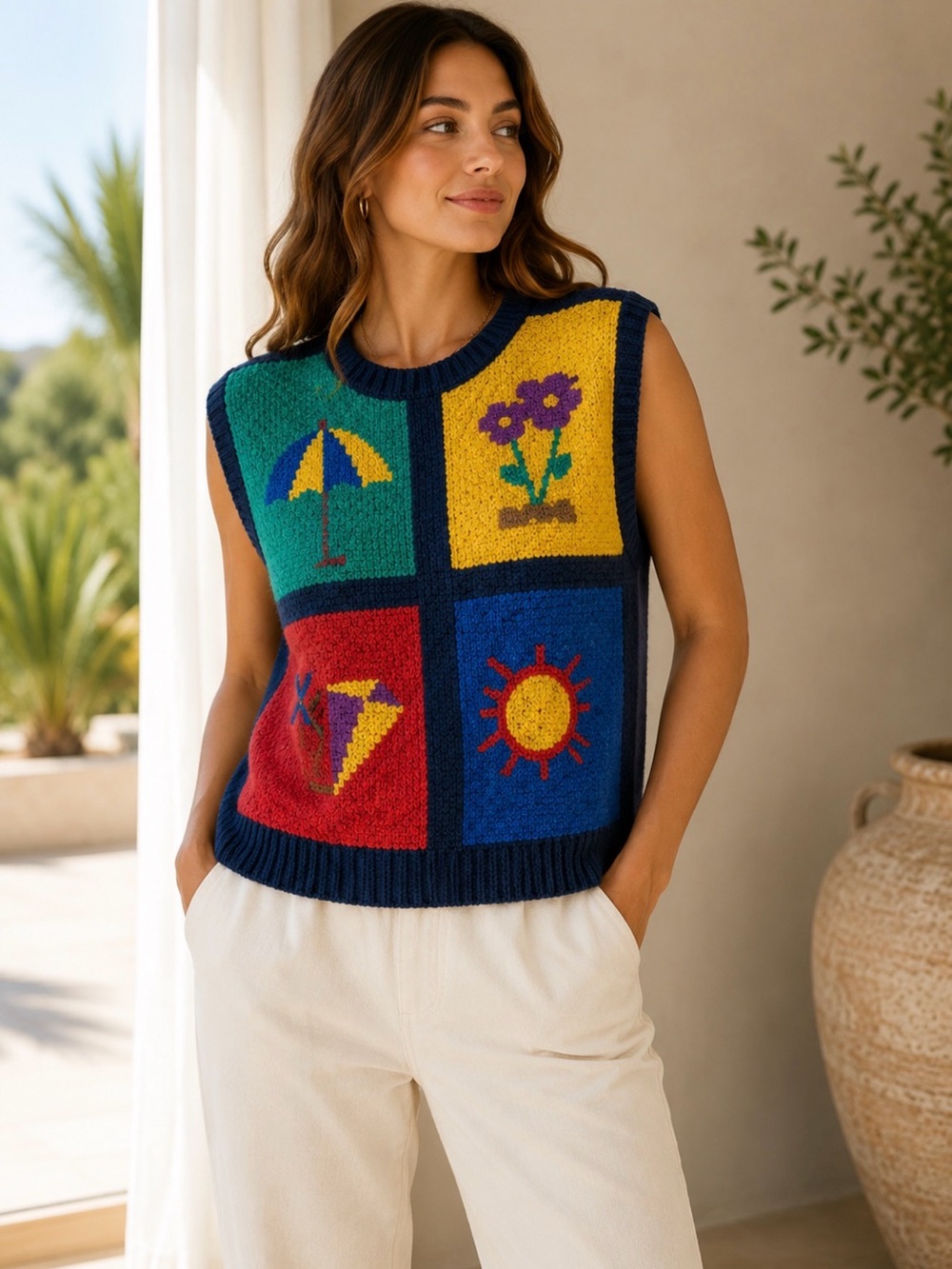 Chaus vintage sweater Medium